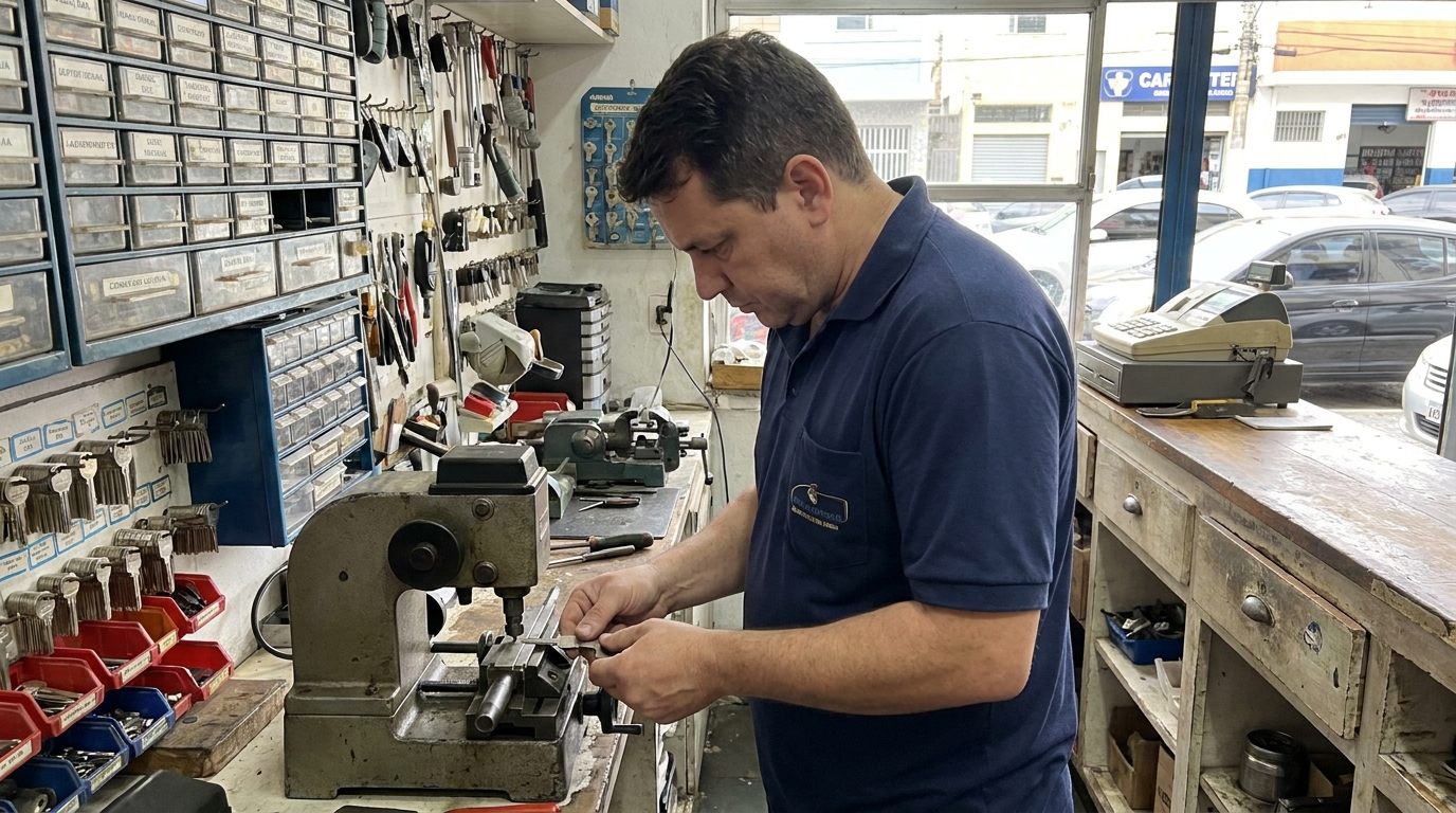 Confecção de Chave Automotiva profissional em João Pessoa‑PB